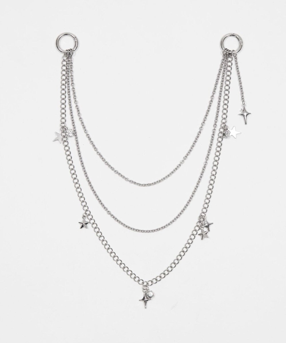 WEGO LパールMIXチャームウォレットチェーン 