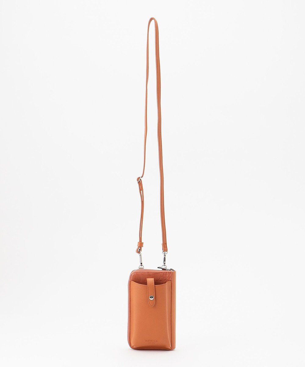 LA BAGAGERIE 【MONICA】バイカラー スマホショルダー 