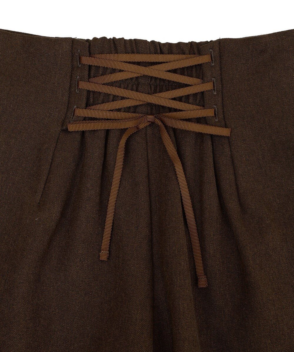 earth music&ecology バックレースアップショートパンツ 