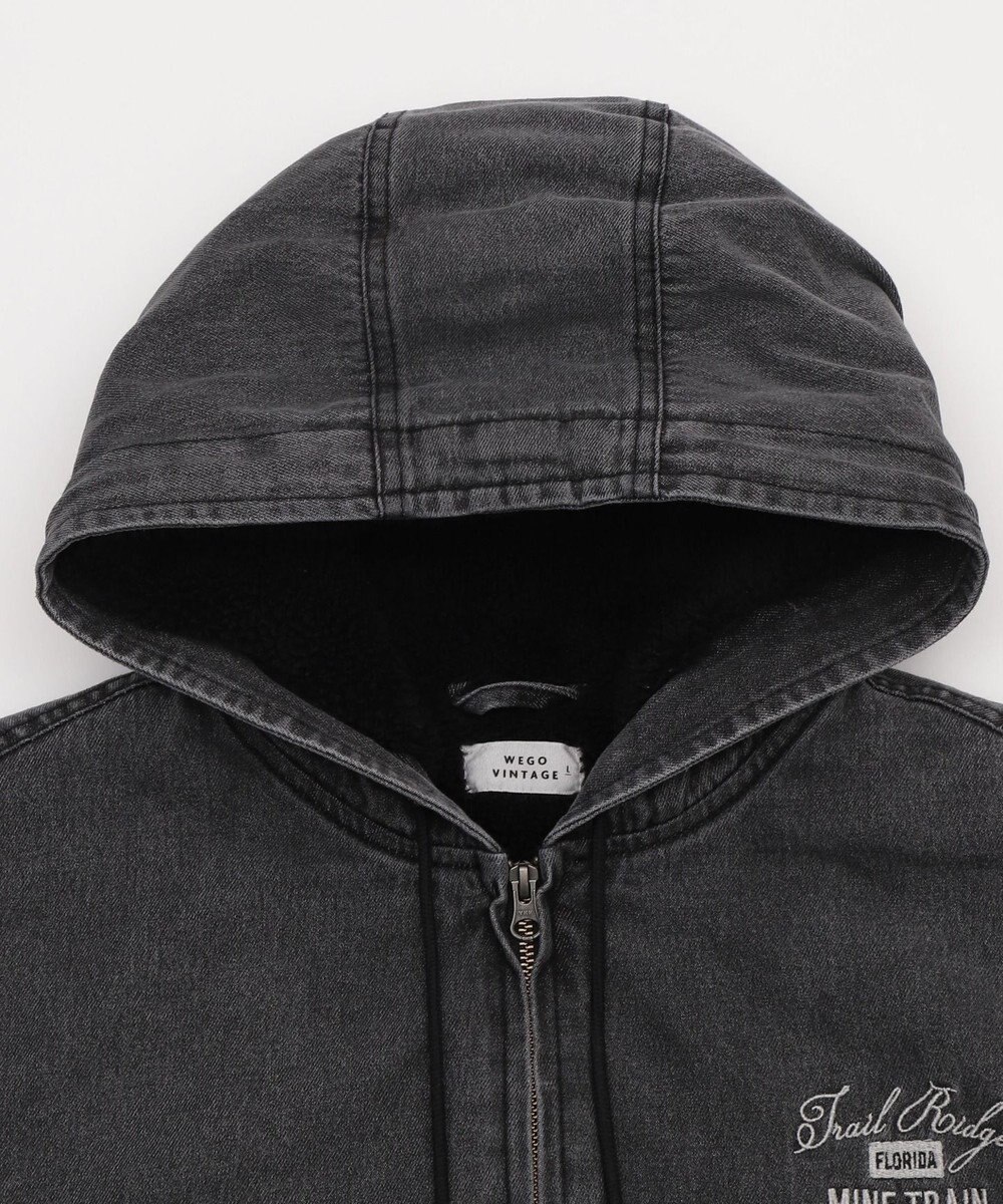 WEGO 【ユニセックス着用ITEM/MLサイズ展開】ワーカーズボアフードブルゾン 