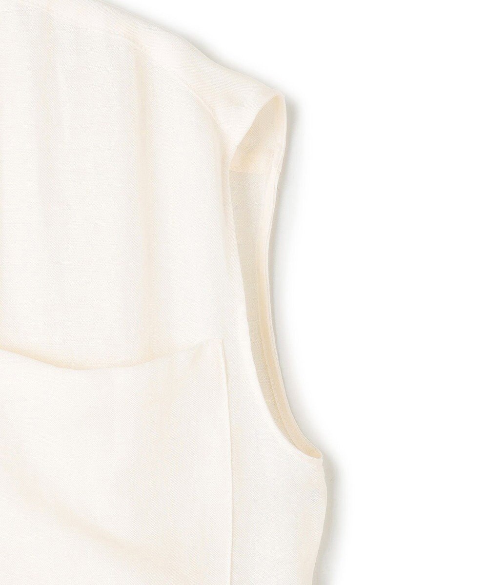 BEIGE， 【洗える】BERNARD / リネンノースリーブオールインワン 