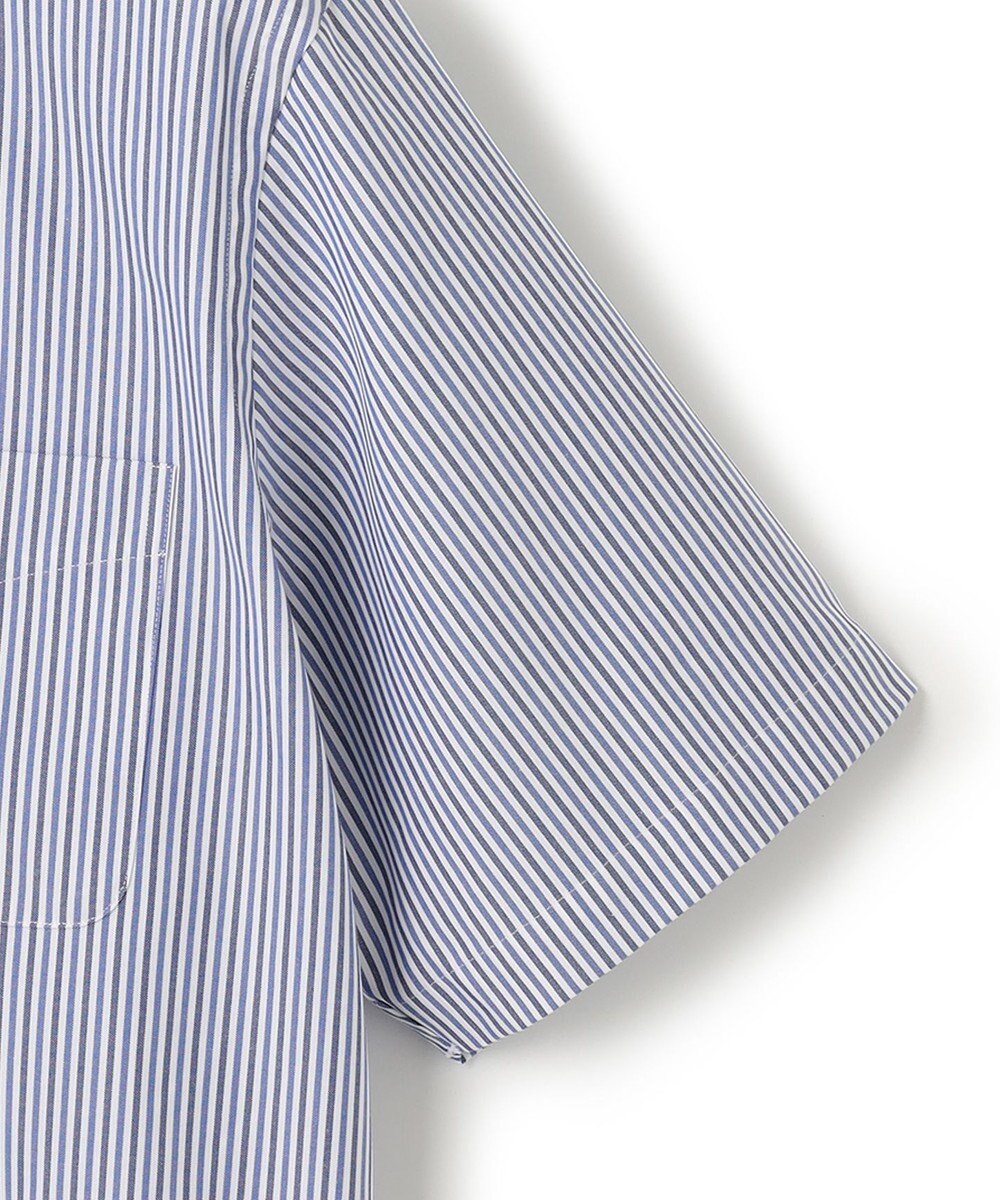 J.PRESS MEN 【WEB・一部店舗限定】オルタネートストライプ 半袖シャツ/B.D 