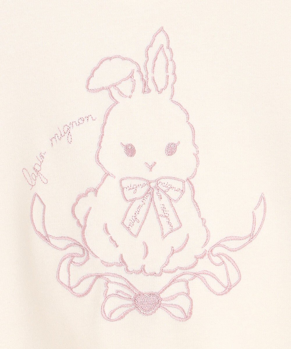 ANY KIDS アニマル刺繍 裏シャギー トレーナー 