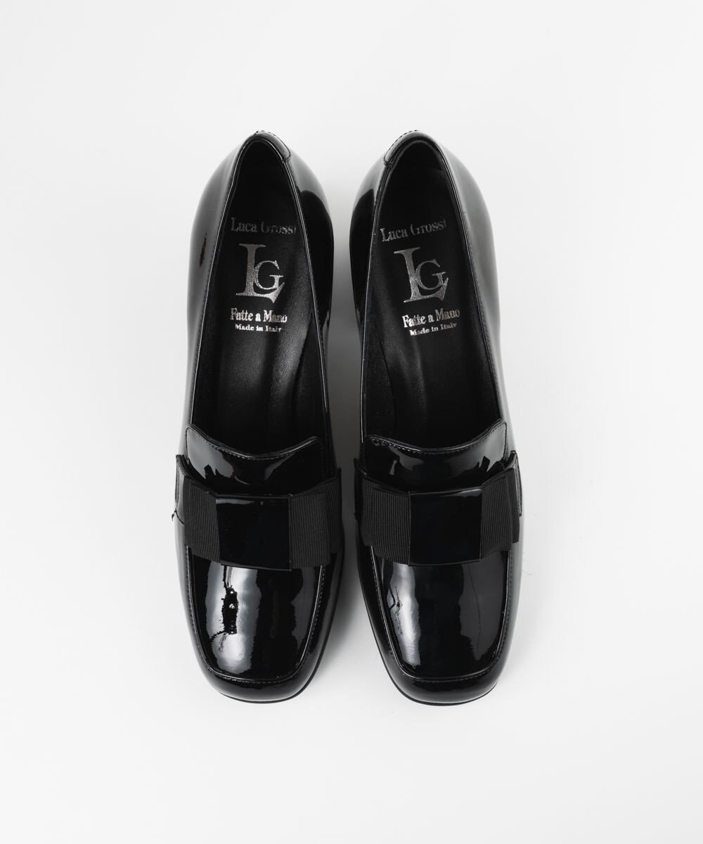 BONTRE 【LucaGrossi/ルカグロッシ】エナメルリボンパンプス/CH840-VA 