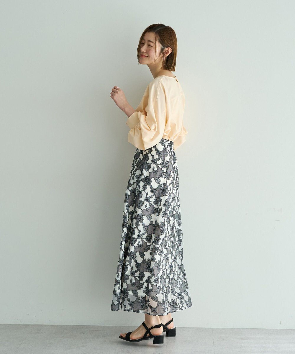 YECCA VECCA 2wayボリューム袖ブラウス 