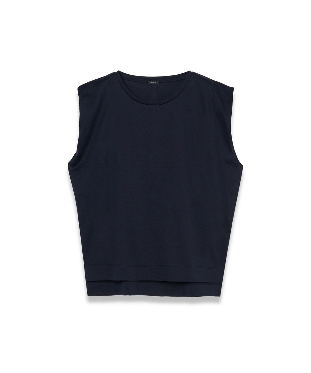 JOSEPH 【WEB&OUTLET限定・洗える】シアーコットンジャージー　ノースリーブ 