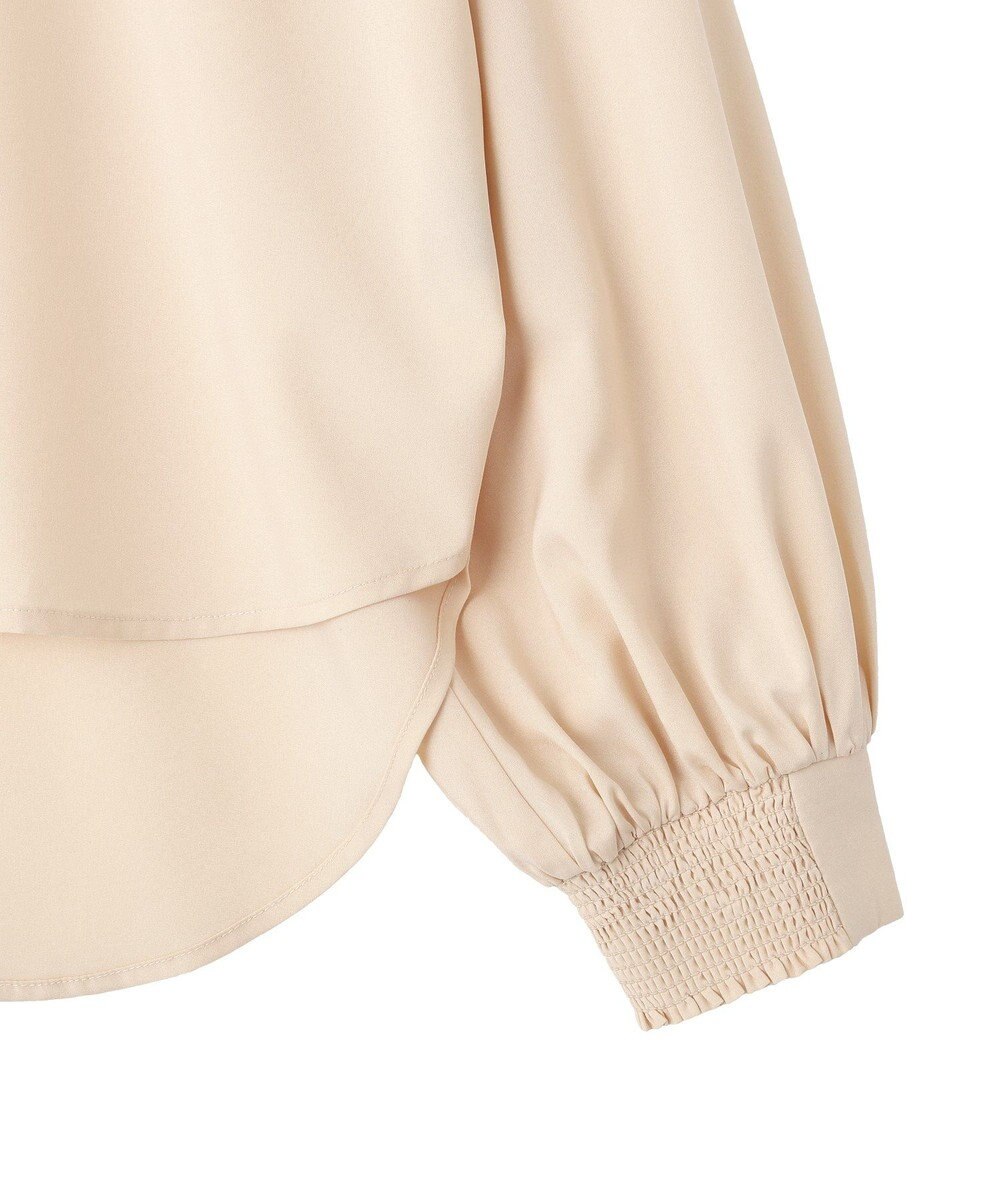 YECCA VECCA 2wayボリューム袖ブラウス 