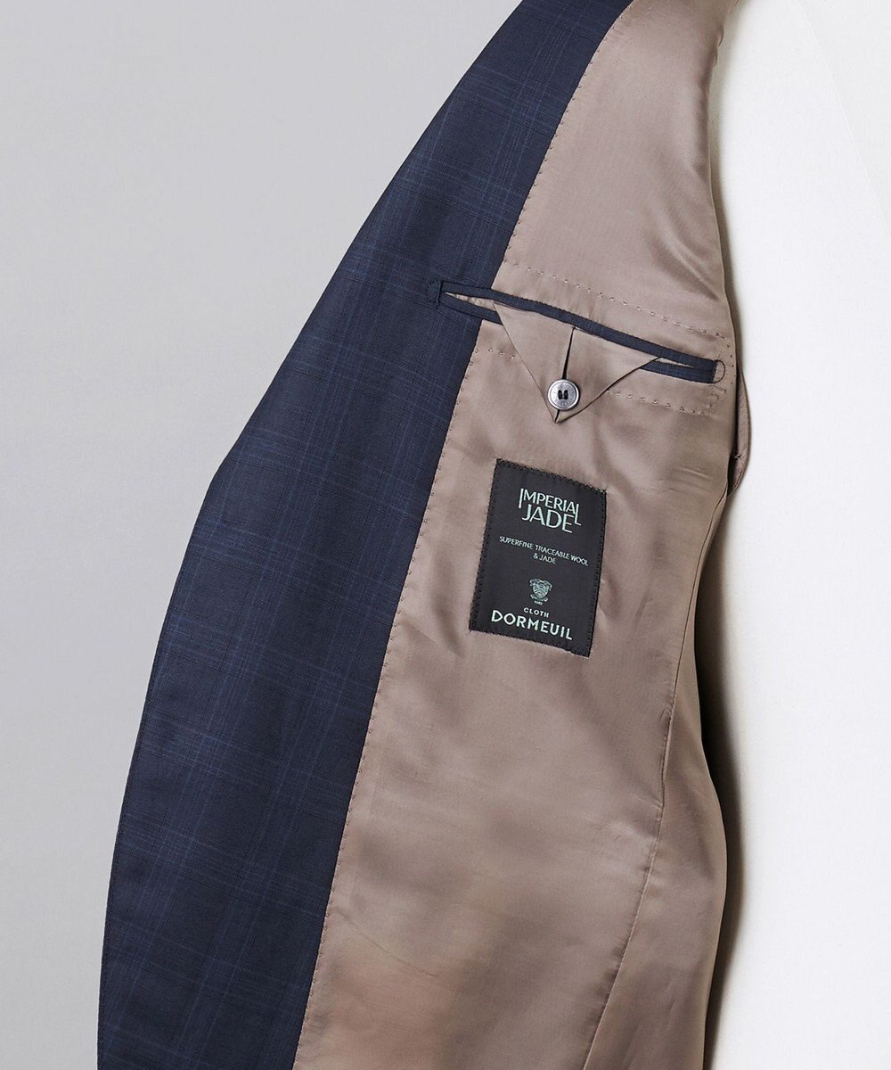 GOTAIRIKU GOLD LABEL/WEB&一部店舗限定【DORMEUIL/ドーメル】インペリアルジェイド 通年スーツ(ネイビー) 