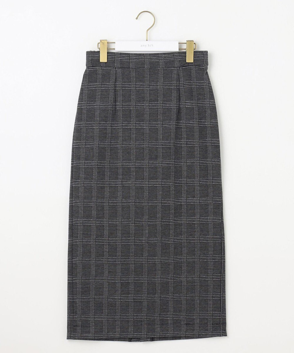 ANY SIS 【WEB・一部店舗限定】カットジャカードペプラム セットアップ 