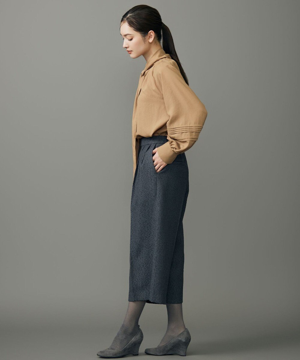 自由区 【カタログ掲載】ソフトスパンビエラボウタイ ブラウス 