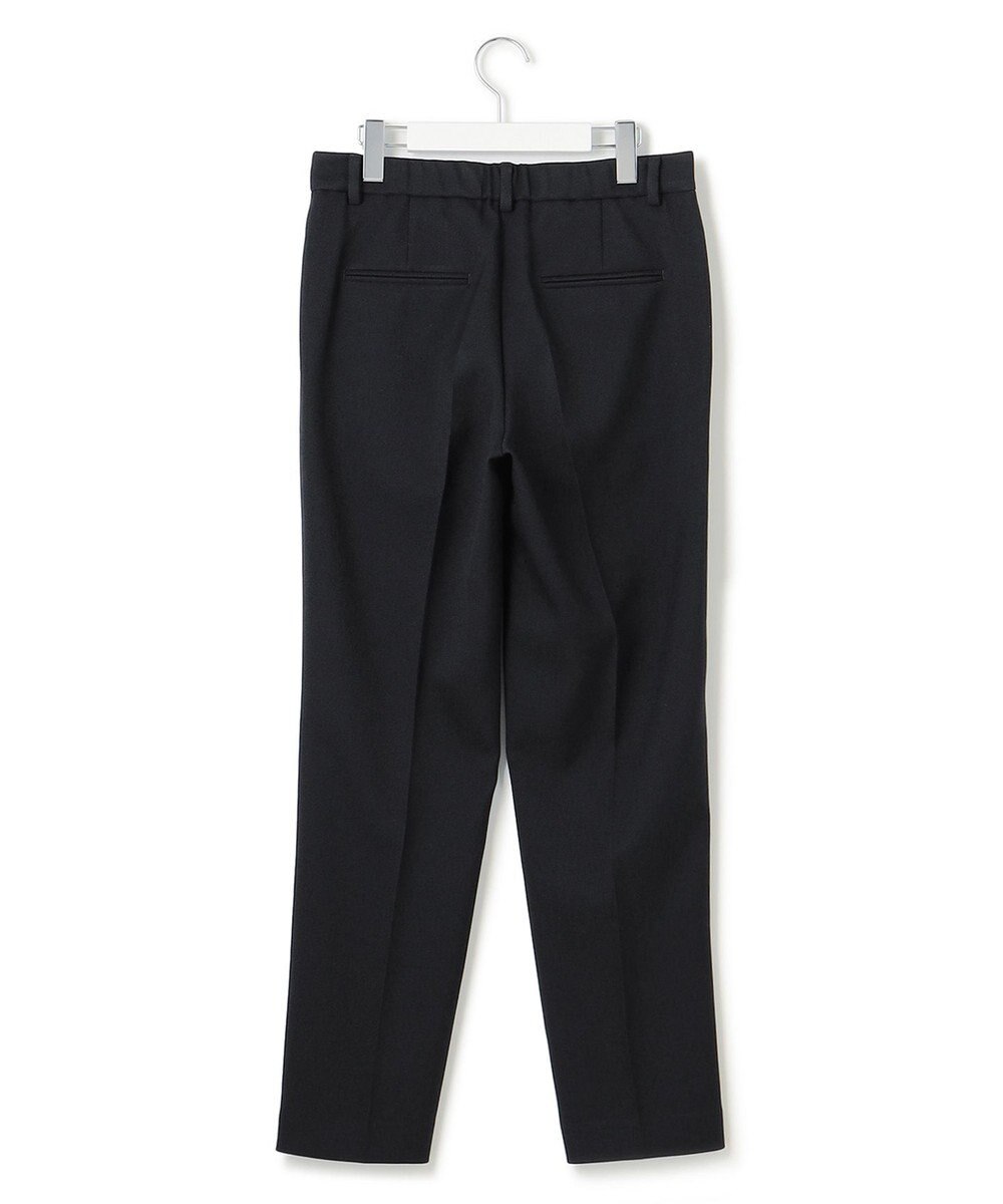 23区 【洗える】ウールライクカルゼ テーパード パンツ 