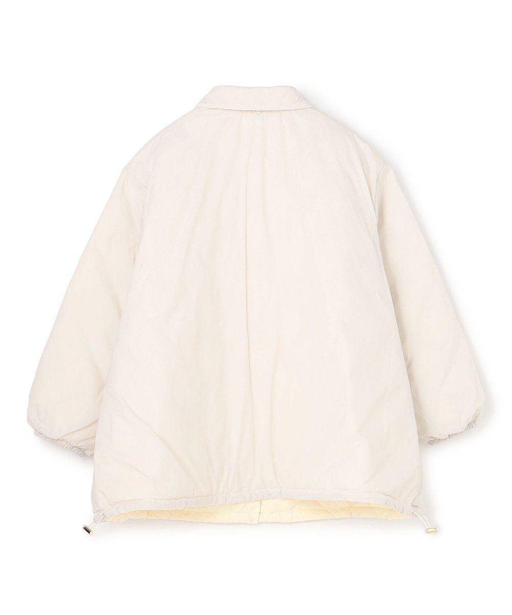 UNFILO L 【自宅で洗濯OK / ファー襟取り外し可能】TAIONコラボ ボア襟 リバーシブルダウン 