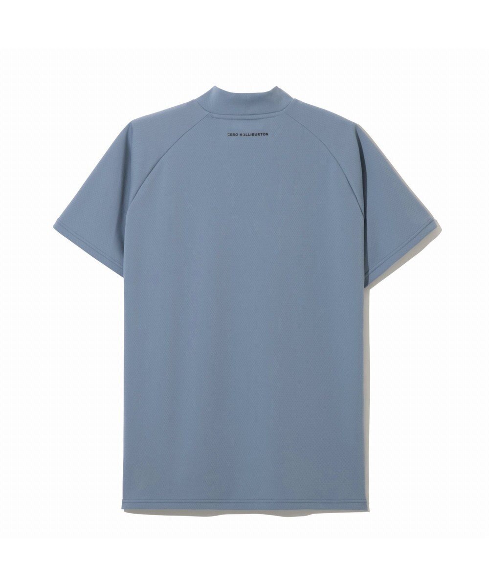 ZERO HALLIBURTON 【吸水速乾・抗菌防臭】 ダブルリブモックネックTシャツZHG-M5S5b 82950 