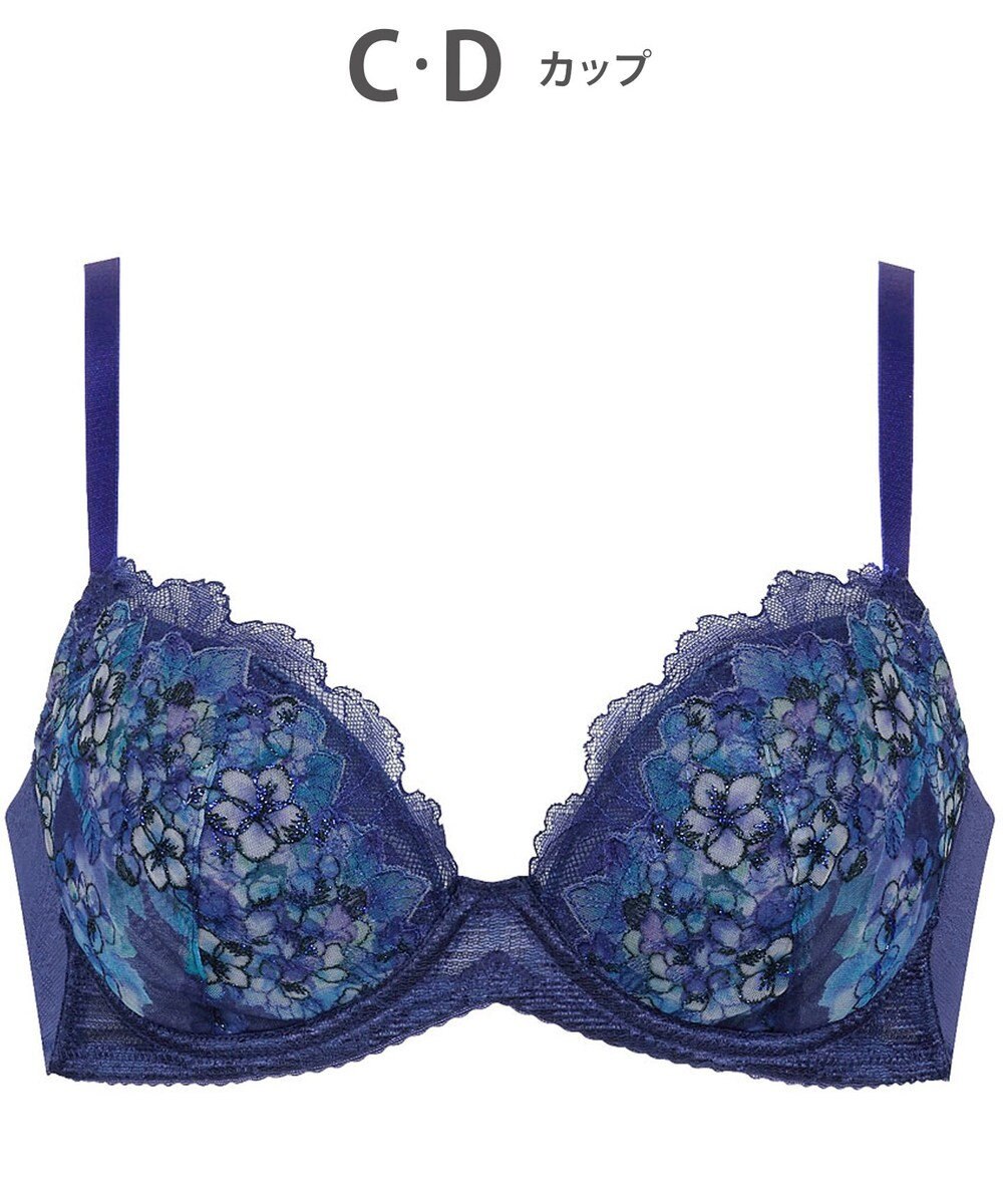 Wing ブラジャー 夏のブラストレスから解放 汗の不快感を軽減(カップ肌側・ワイヤーループ・バック) 背中すっきり 【ときはなつブラ】 KB2872 ウイング／ワコール 