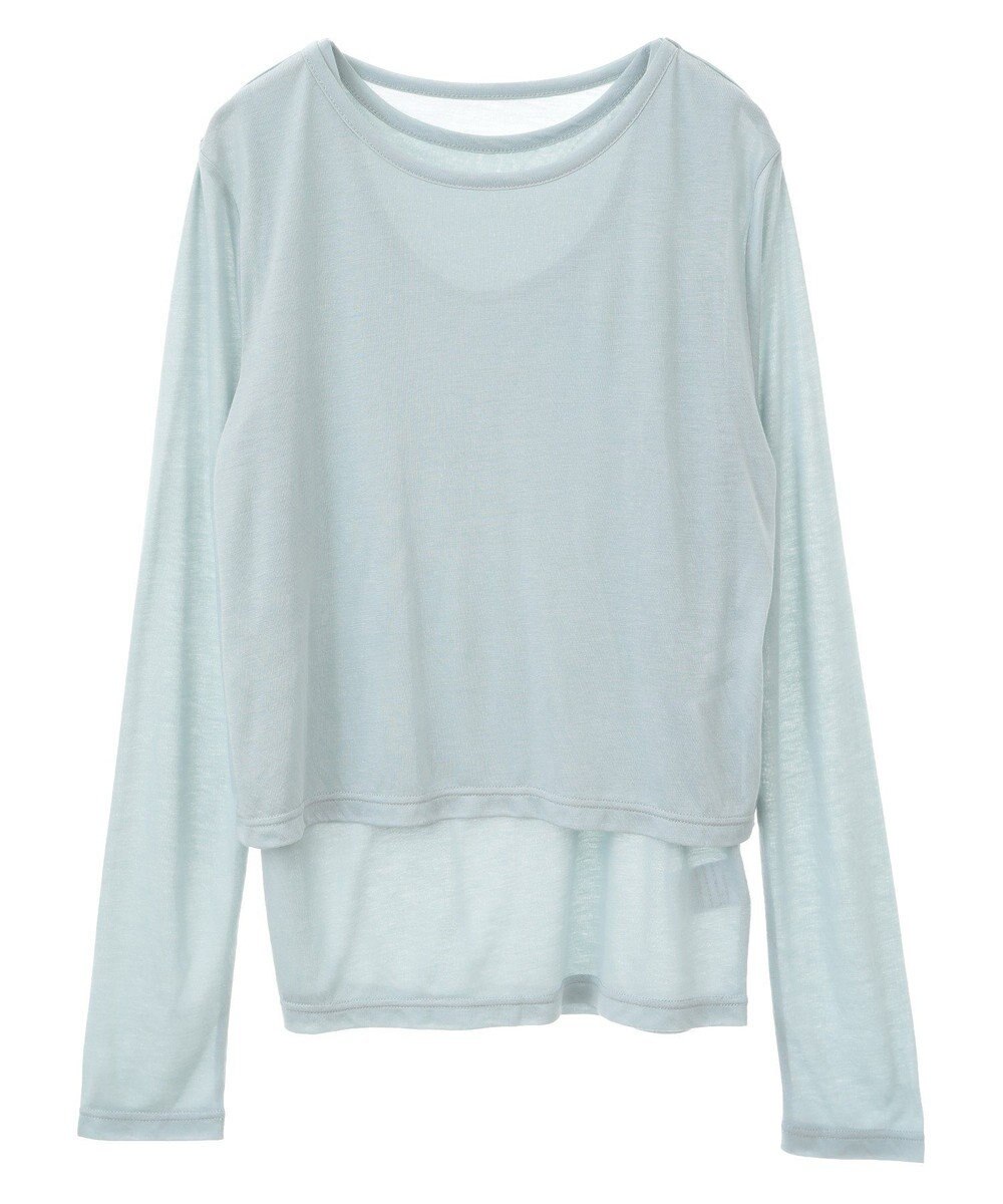 Green Parks ・Ｐｅｔｉｔ　Ｆｌｅｕｒ　レイヤードシアープルオーバ 