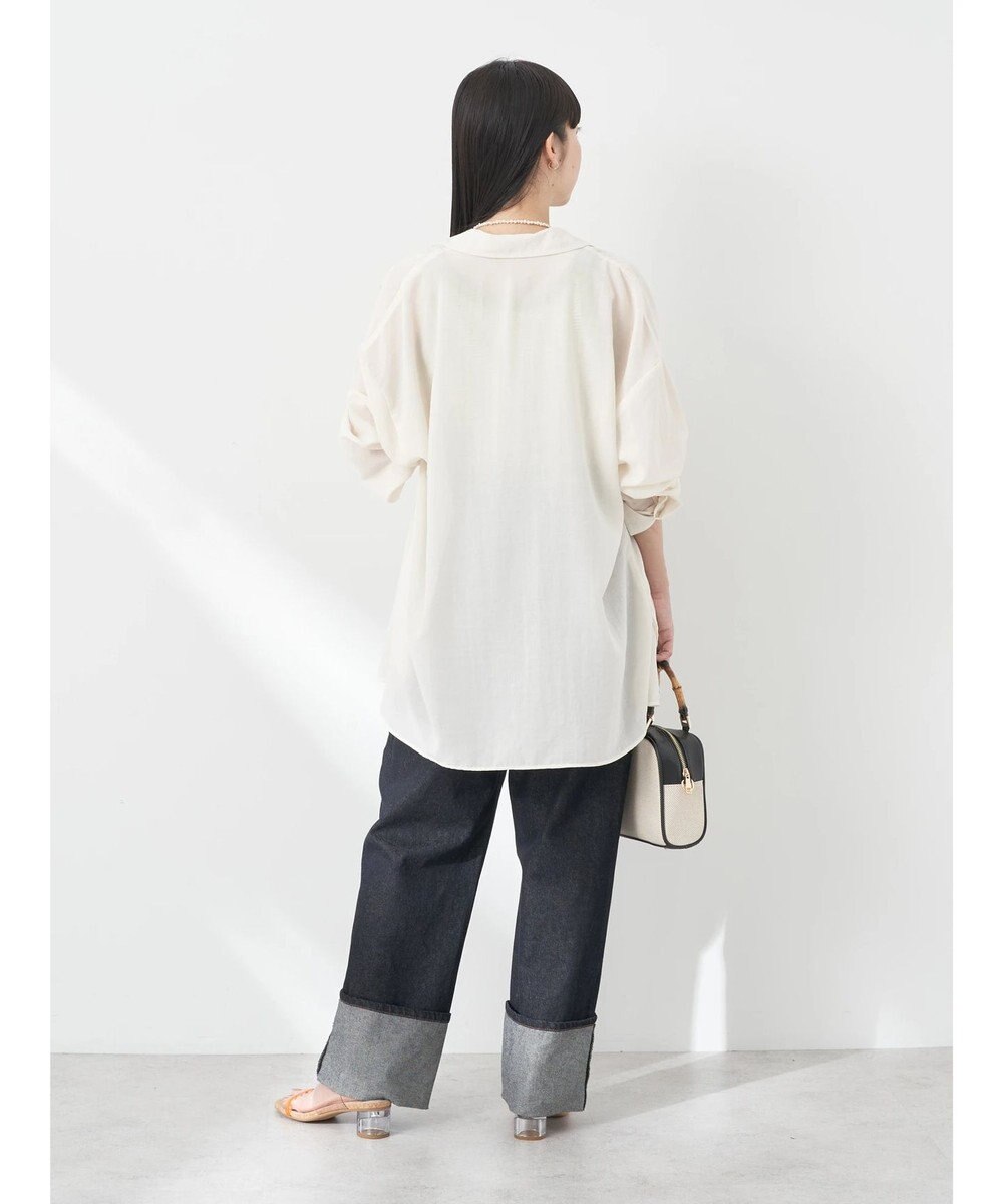 earth music&ecology シアーボーイズライクシャツ 