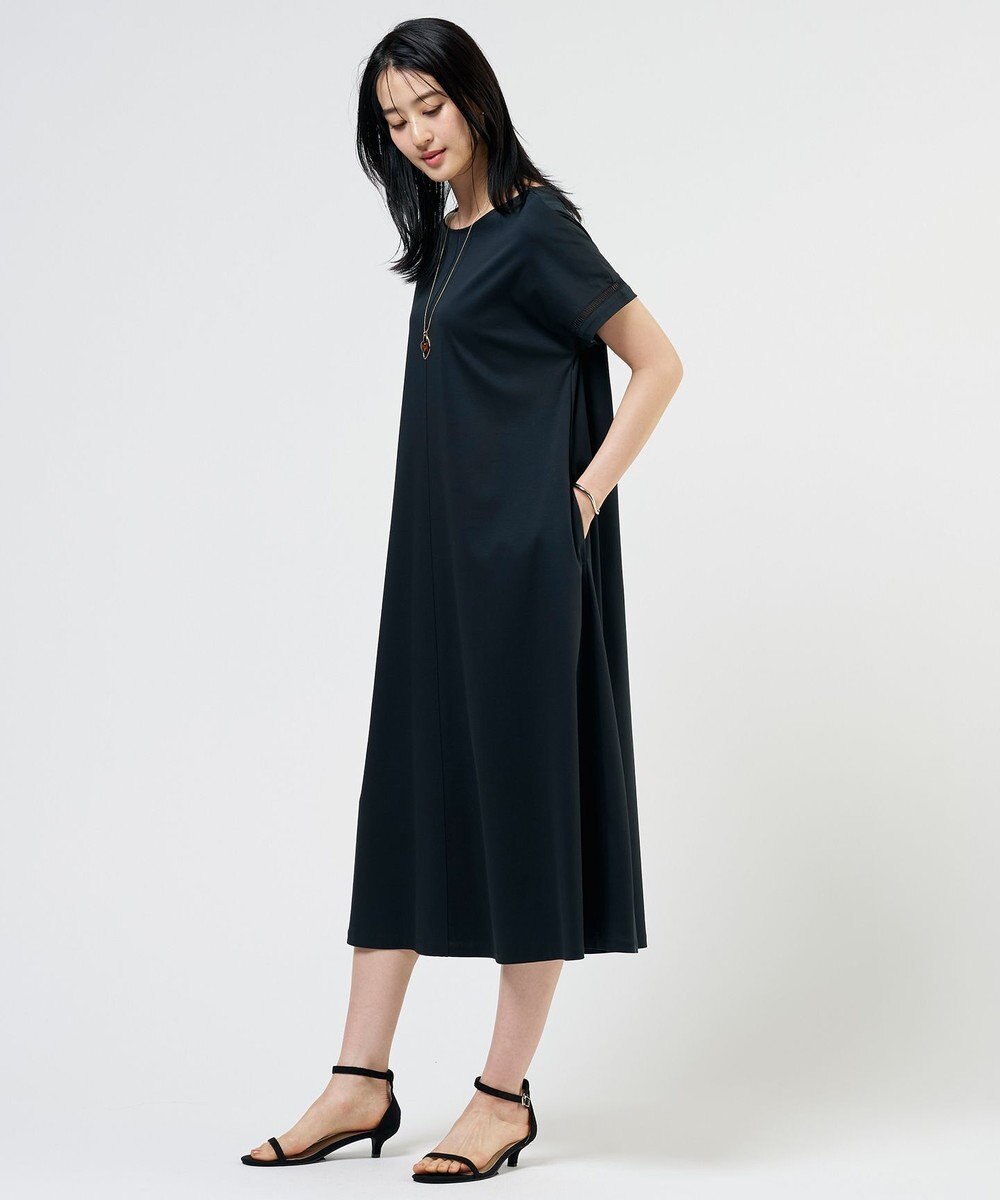 J.PRESS LADIES L コットンスムース ワンピース 