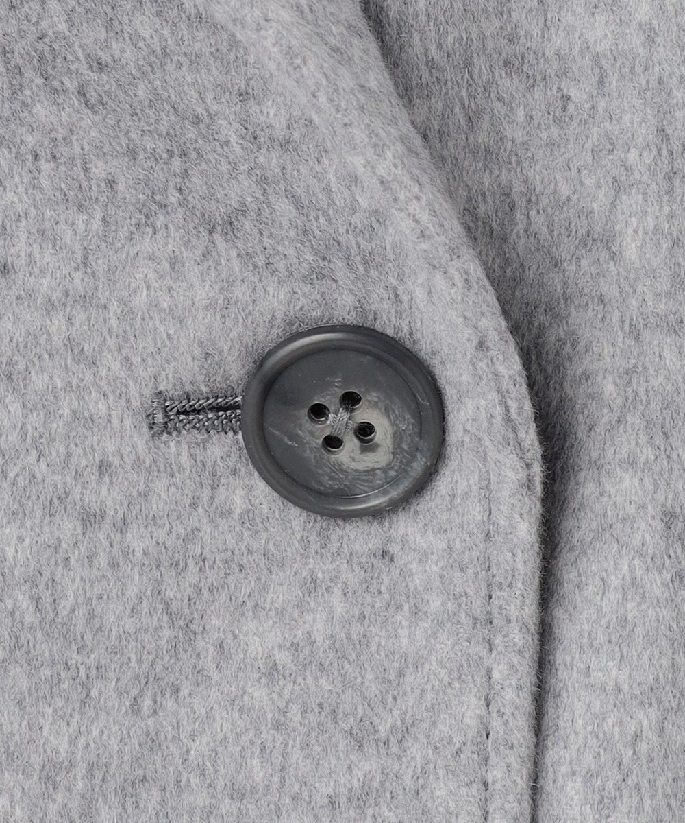 J.PRESS LADIES L Super150sAZAMIビーバー Pコート 