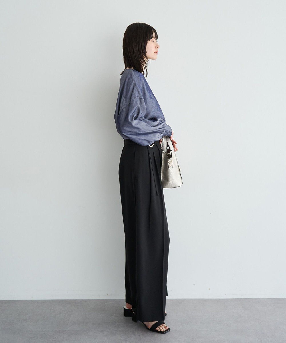 YECCA VECCA 2wayボリューム袖ブラウス 