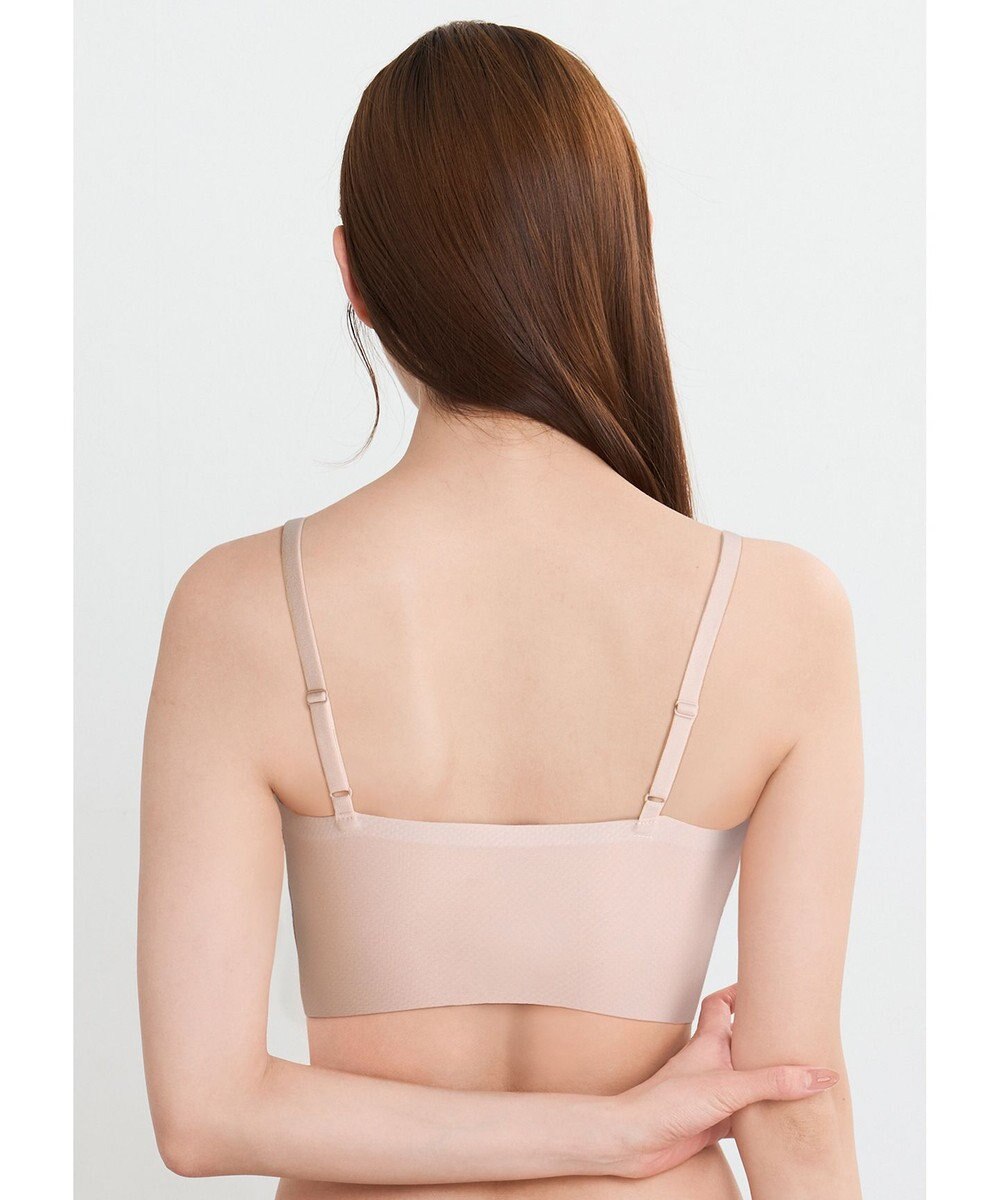 WACOAL 【GOCOCi ゴコチ】 ノンワイヤーブラ ハーフトップ ベタつきにくく乾きやすい 通気性がよい 立体的なバストシルエット ブラトップ レディース CGG271 /ワコール 