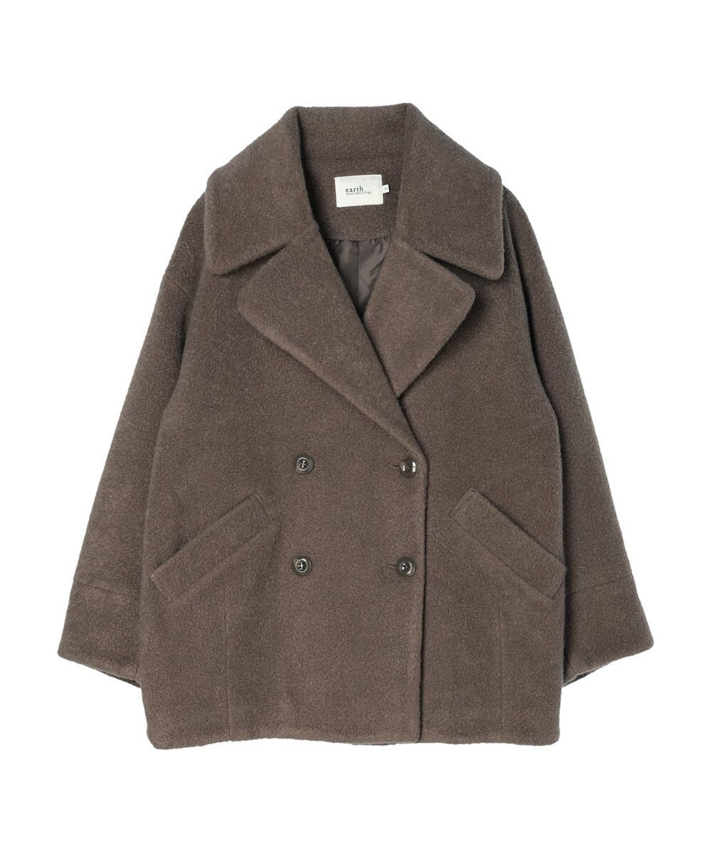 earth music&ecology ＢＩＧカラーコクーンコート 