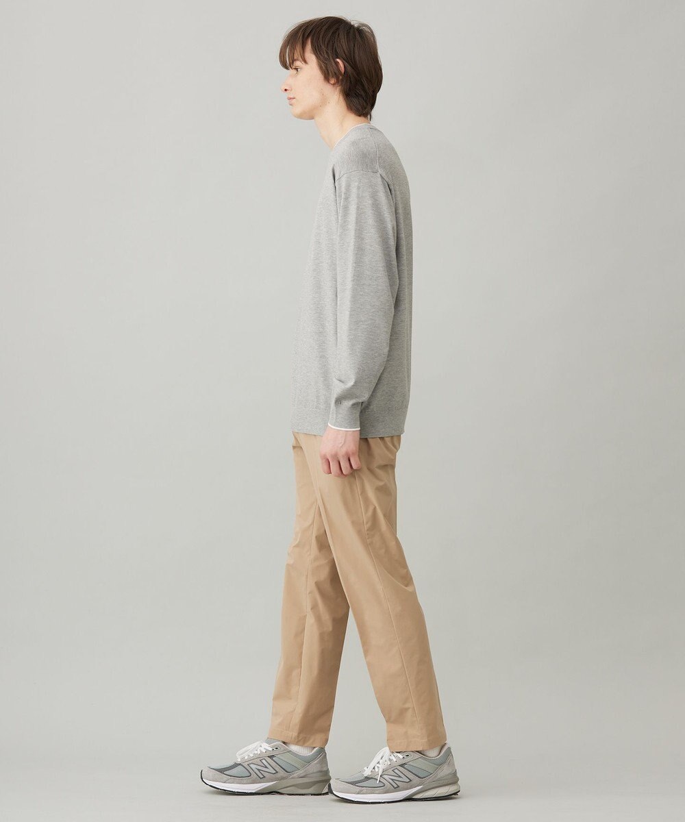 UNFILO MENS スタイリッシュ ニット プルオーバー 