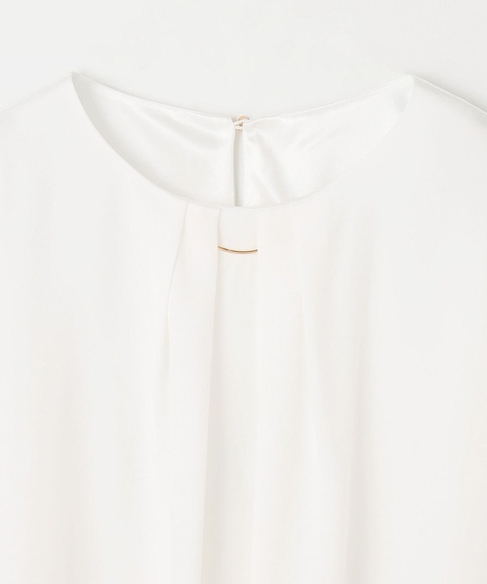 ANY 【洗濯機可】フロントタックブラウス 