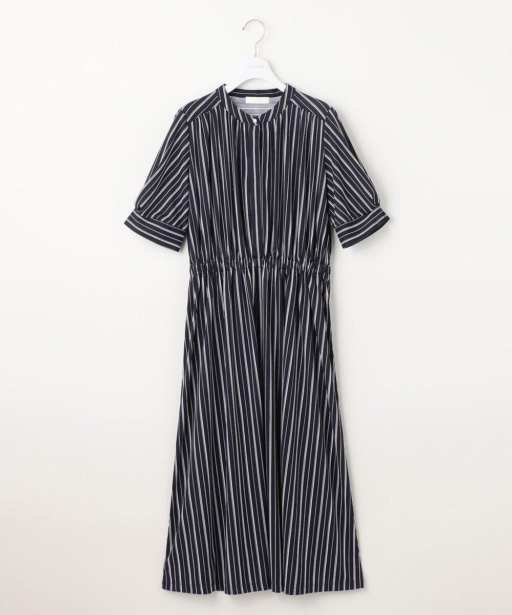 ANY SIS L 【接触冷感・吸水速乾・UVケア】エアリードレープスムース ワンピース 