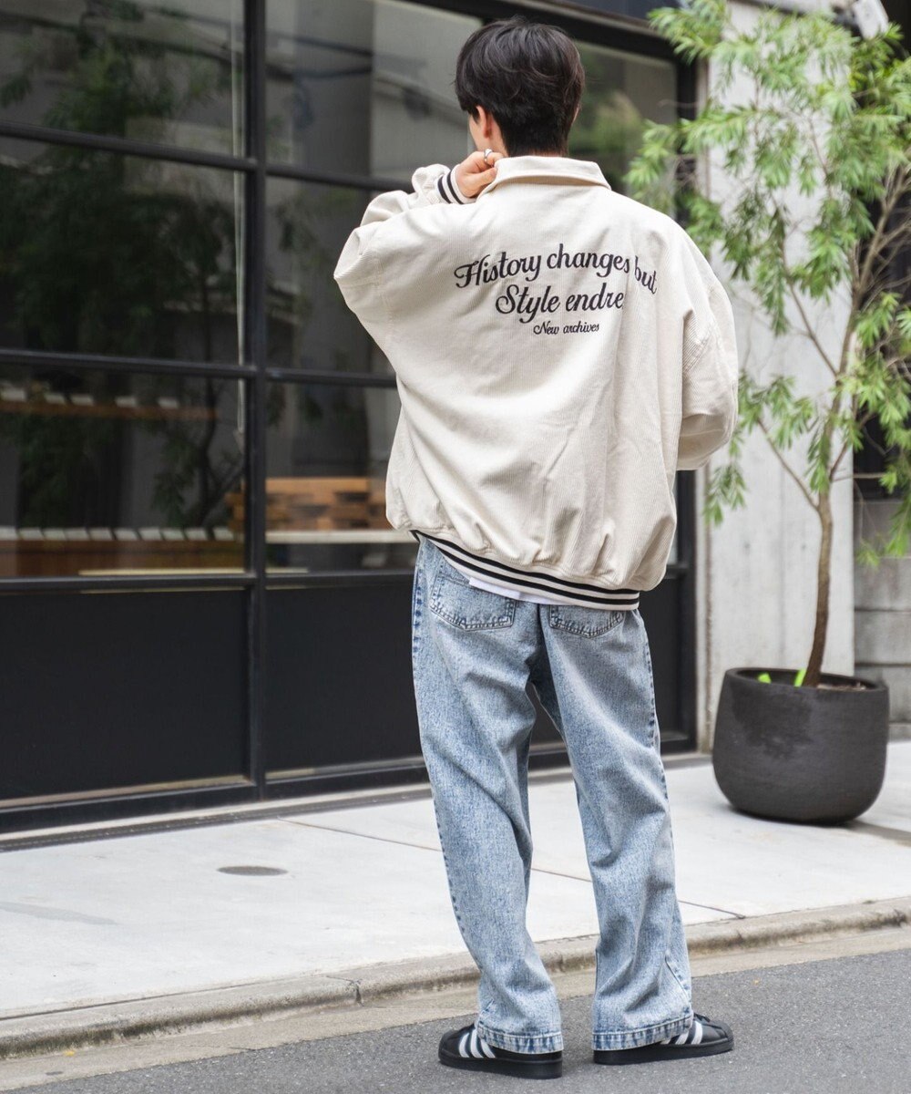 WEGO ヴィンテージコーデュロイスタジャン 