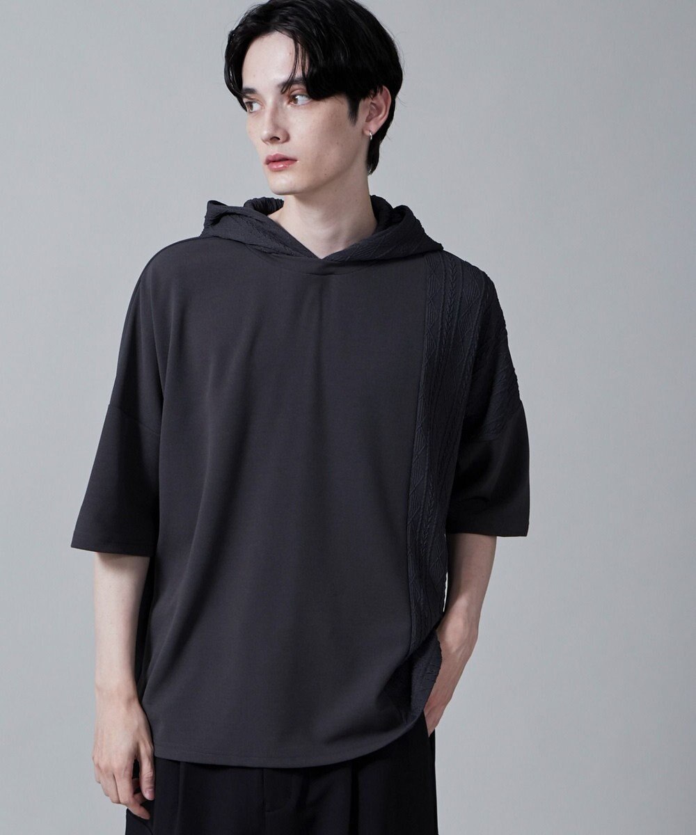 WEGO ジオメトリックブロックフードT(S) 