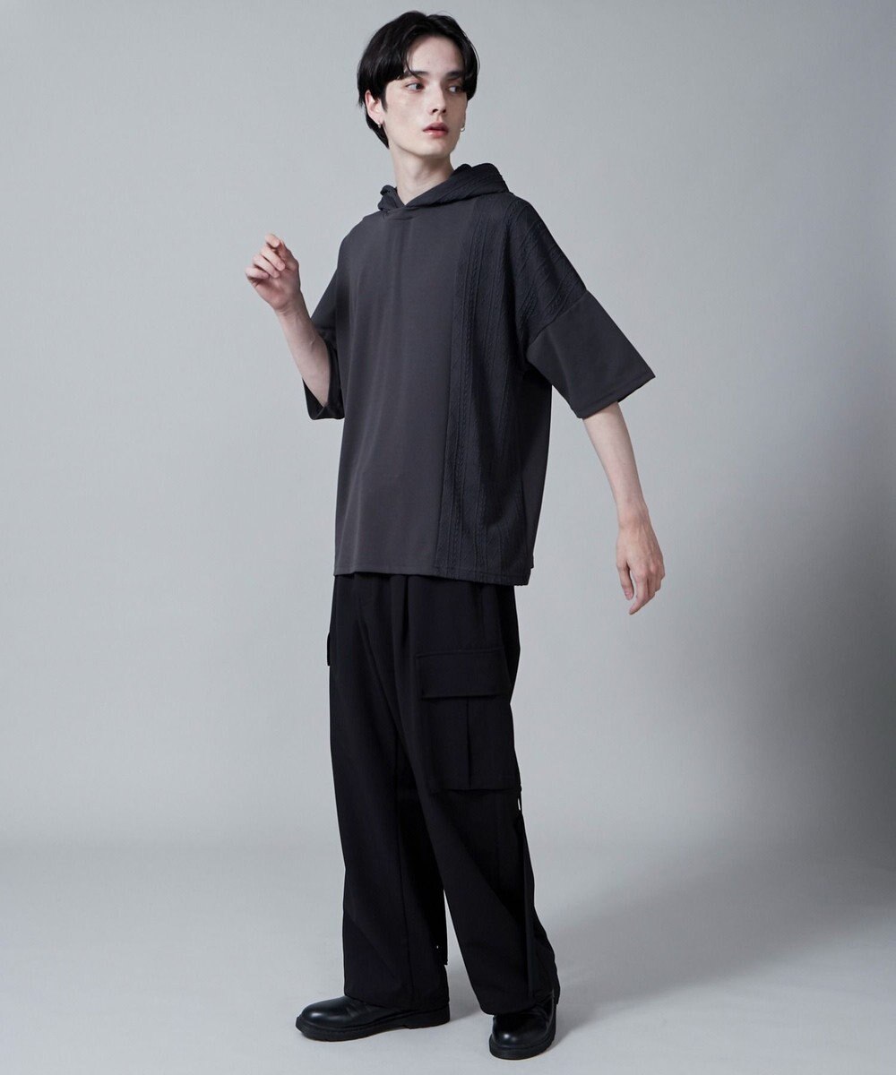 WEGO ジオメトリックブロックフードT(S) 