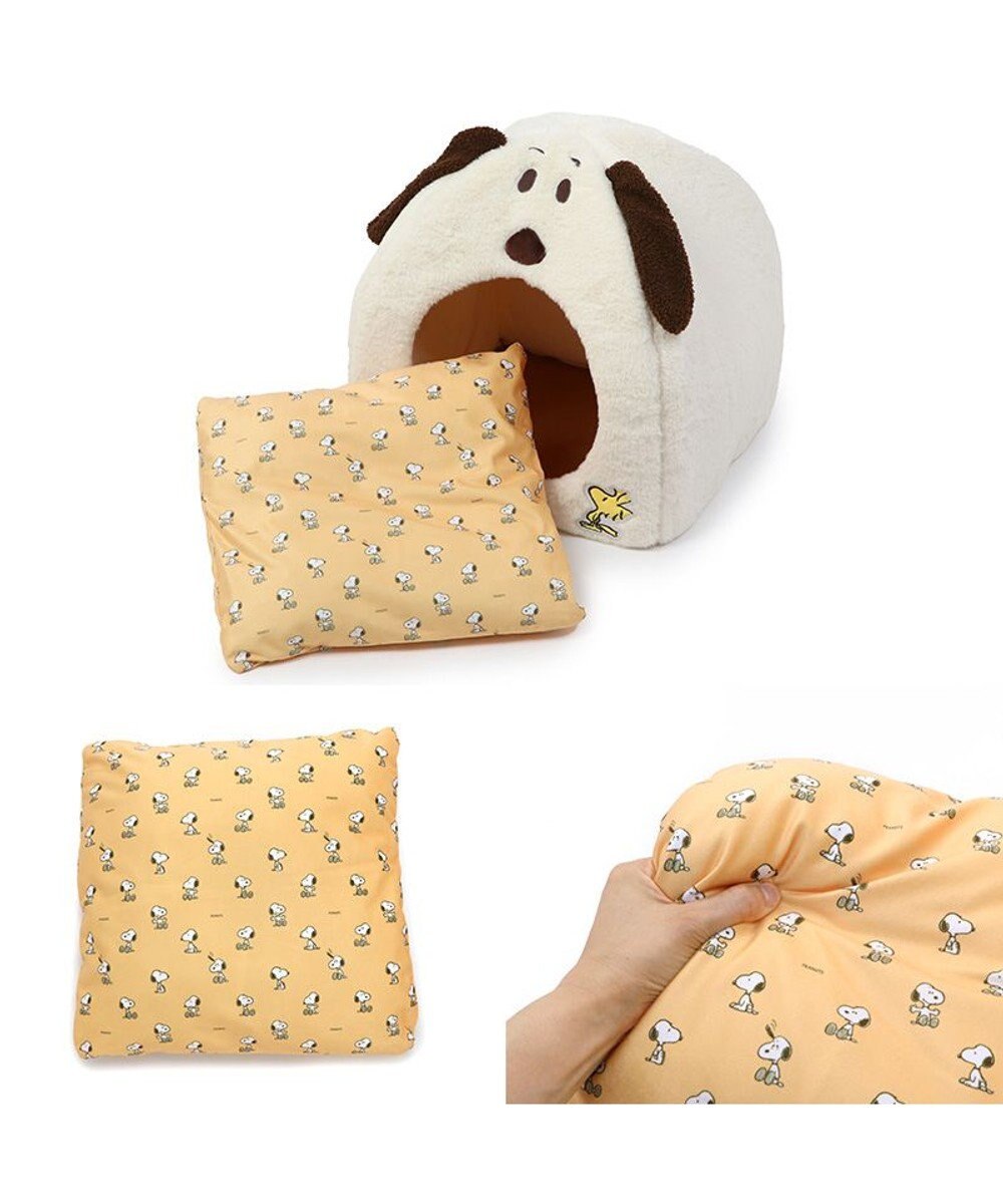 PET PARADISE スヌーピー 顔ハウス 43cm×43cm 
