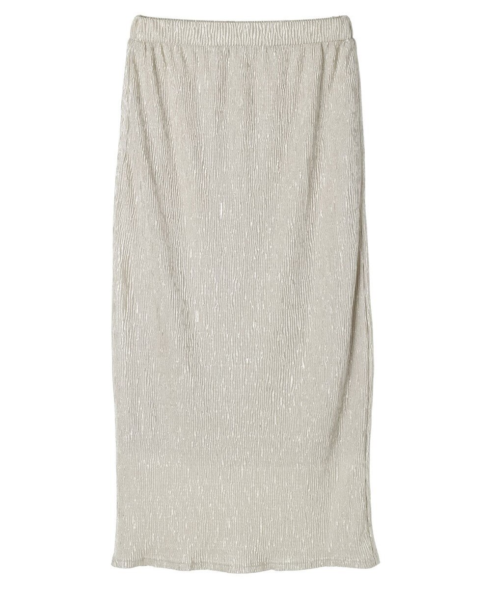 Green Parks シャイニープリーツナロースカート 