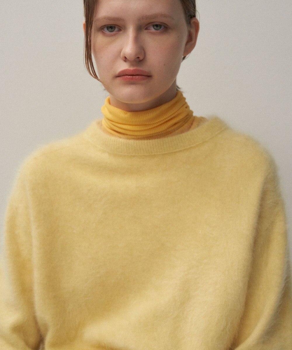 ATON ROYAL CASHMERE FUR | クルーネックセーター 