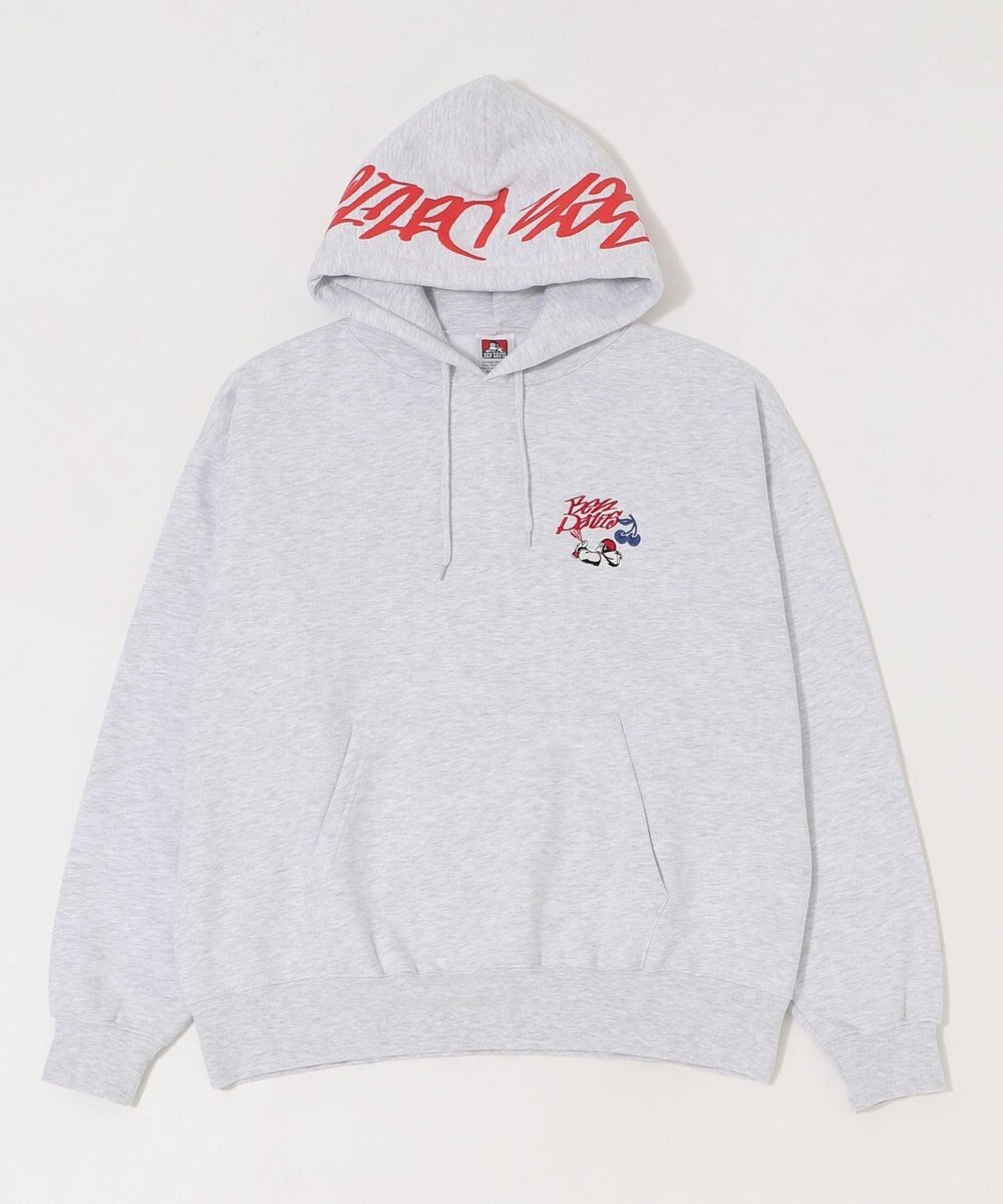 WEGO 【ユニセックス着用ITEM】別注BENDAVISグラフィックプルパーカー 