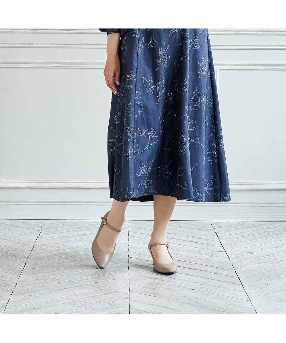 Riz raffinee <Riz raffinee>Vカットアンクルストラップパンプス 