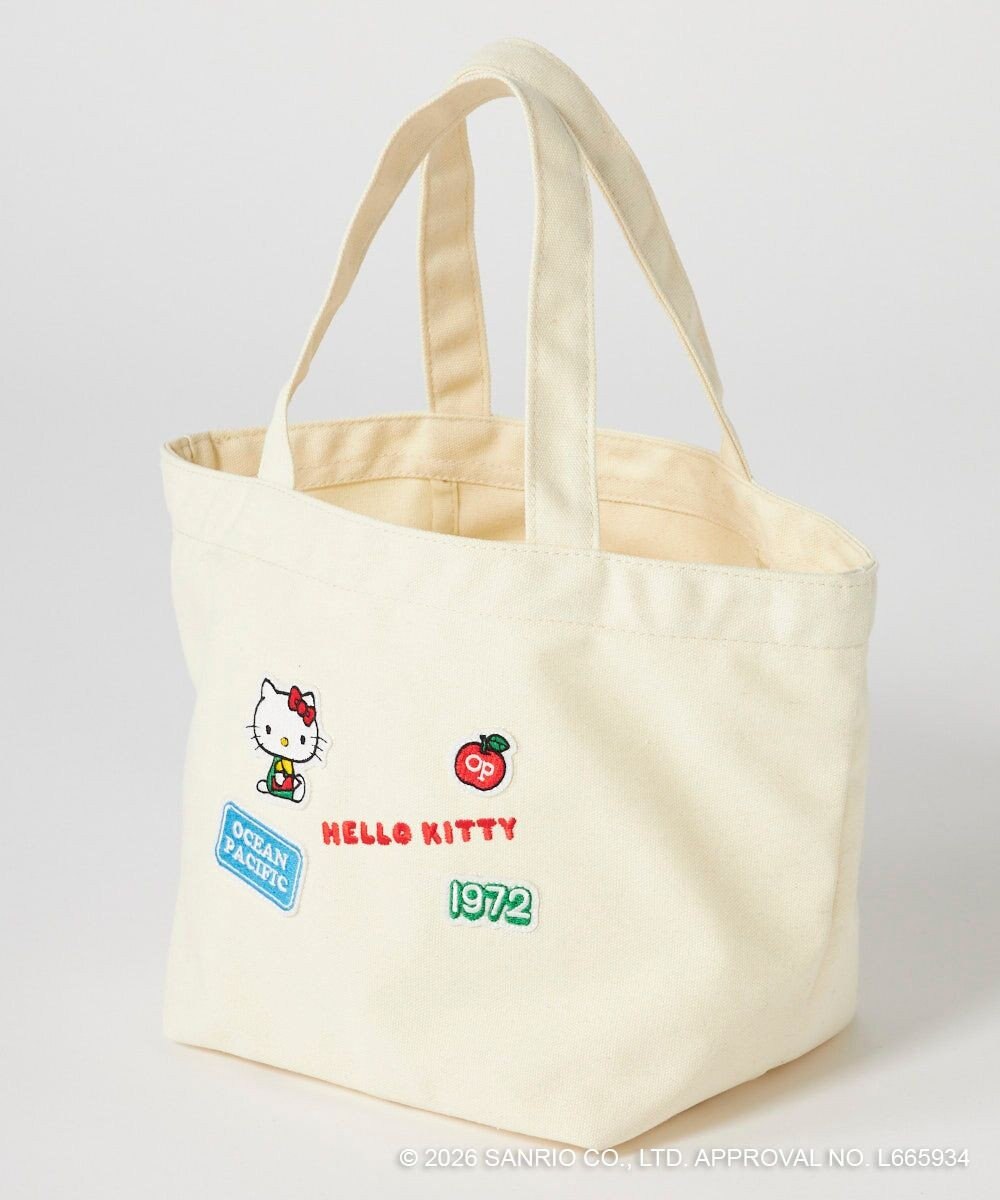 OP／FILA 【Ocean Pacific×ハローキティ】キャンバスミニトートバッグ 