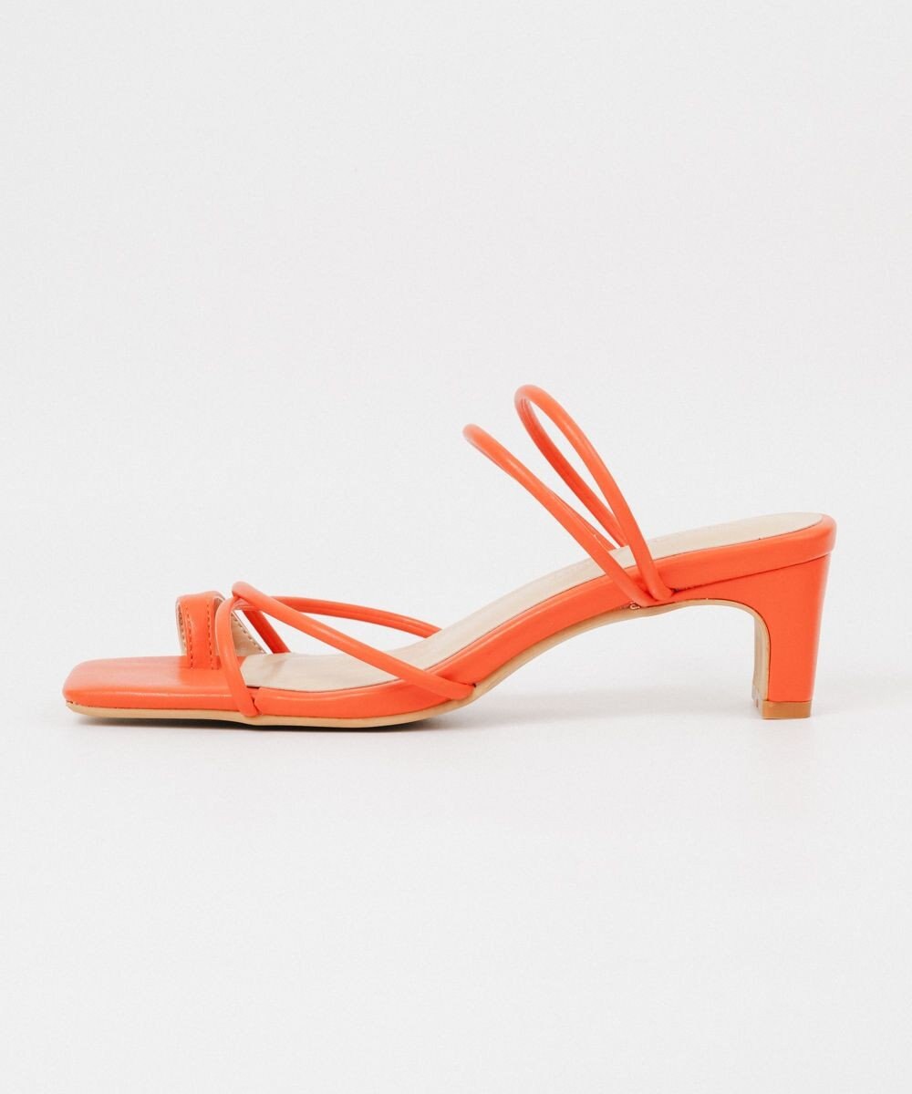 BONTRE 【PRECIEUX JOUET/プレシュウジュエ】ナロートングセットバックヒールサンダル/016PJ 