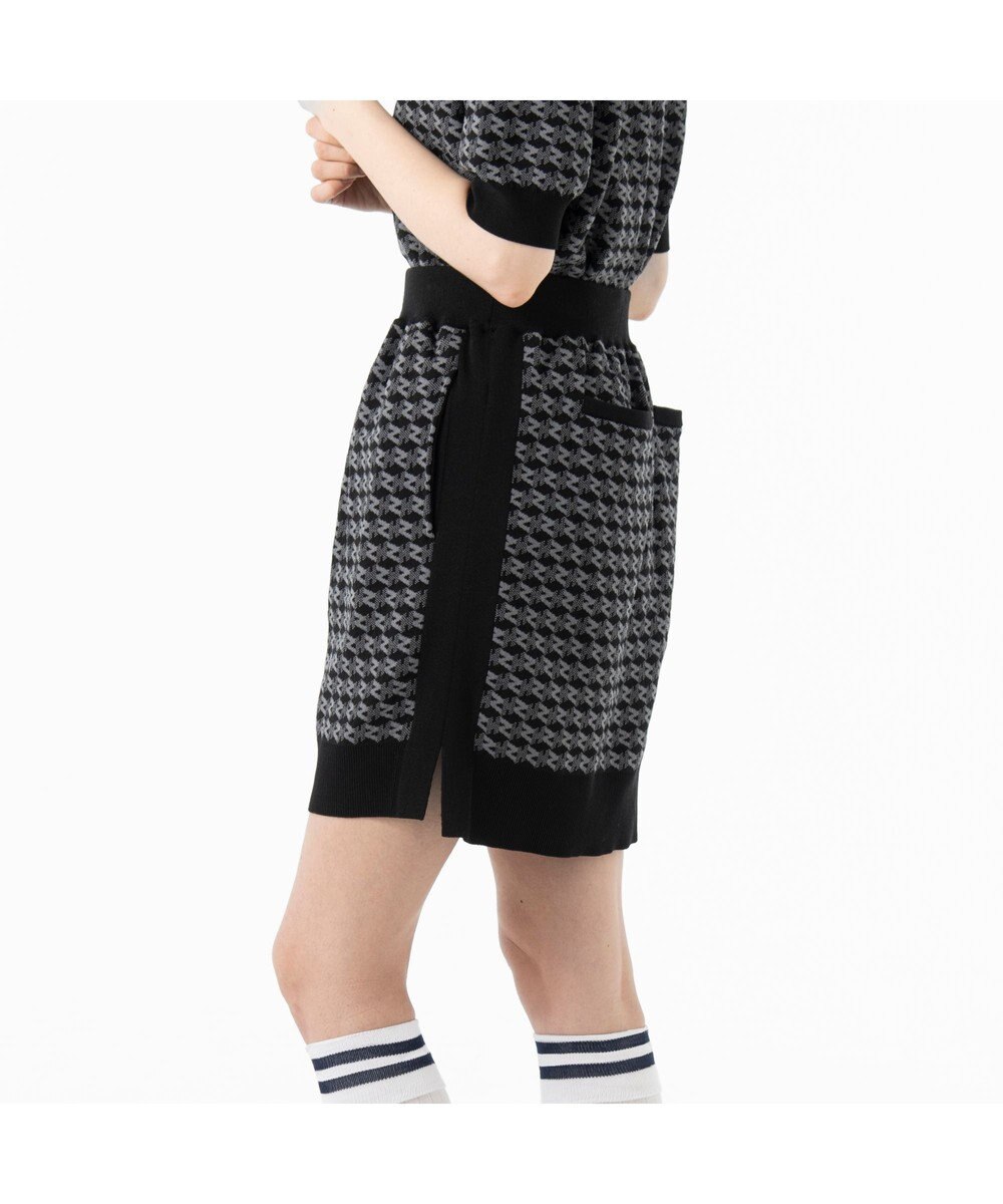 ZERO HALLIBURTON 【セットアップ可能】 モノグラム柄 ニットスカート ZHG-W5A4f 85141 