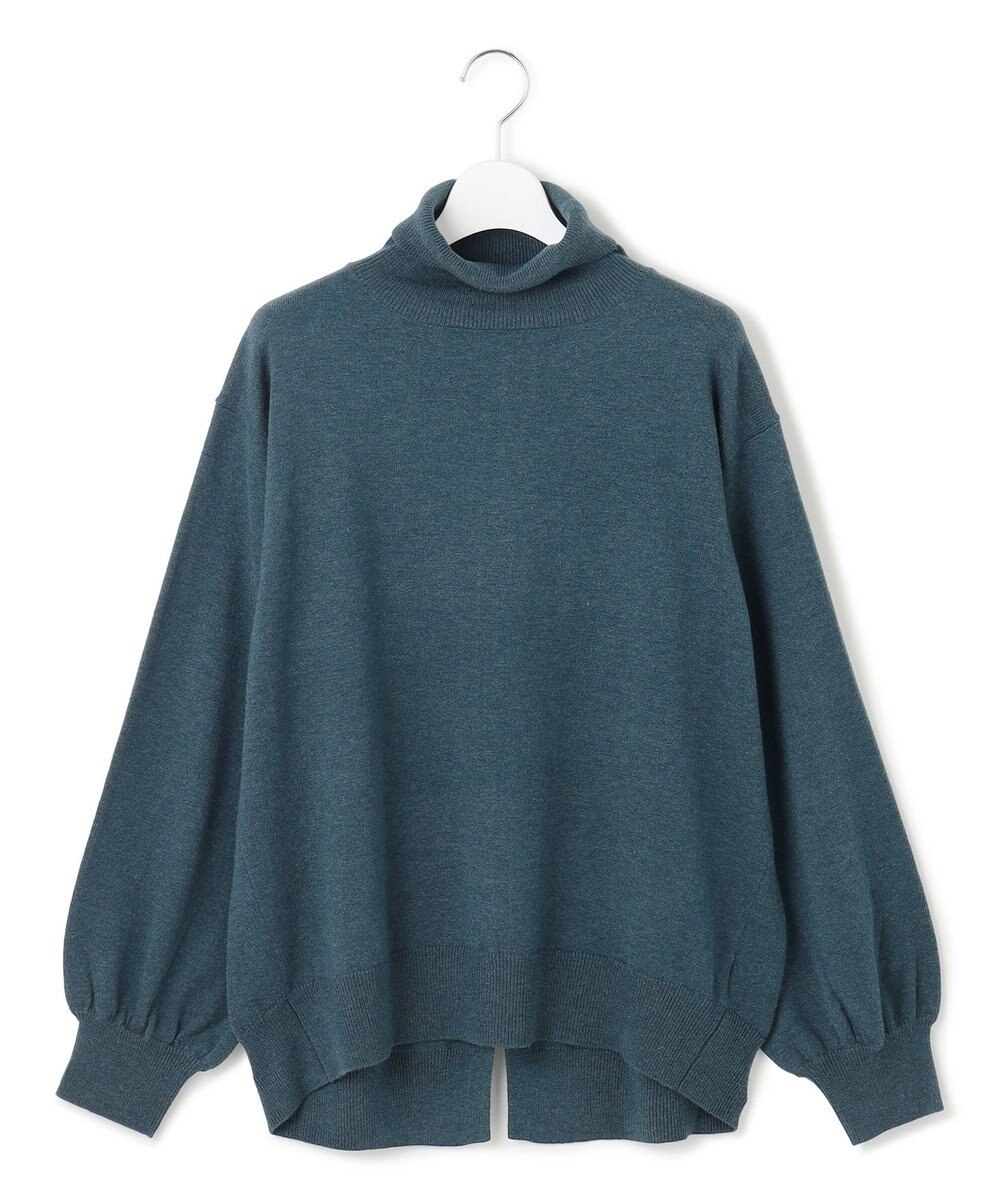 J.PRESS YORK STREET 【WOMEN】ANTI PILLING WOOL ロールネックニット 