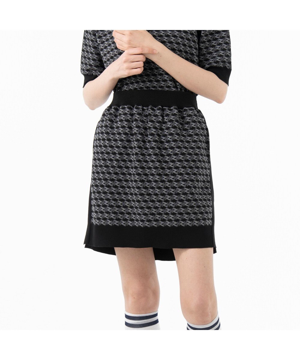 ZERO HALLIBURTON 【セットアップ可能】 モノグラム柄 ニットスカート ZHG-W5A4f 85141 