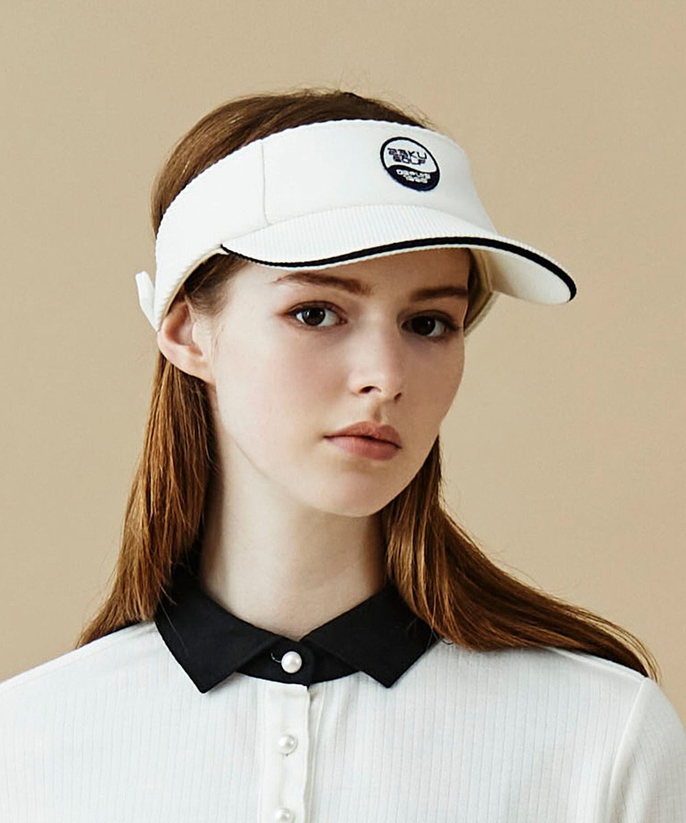 Women バイカラーサンバイザー 23区golf ファッション通販 公式通販 オンワード クローゼット Women バイカラーサンバイザー 23区golf ファッション通販 公式通販 オンワード クローゼット