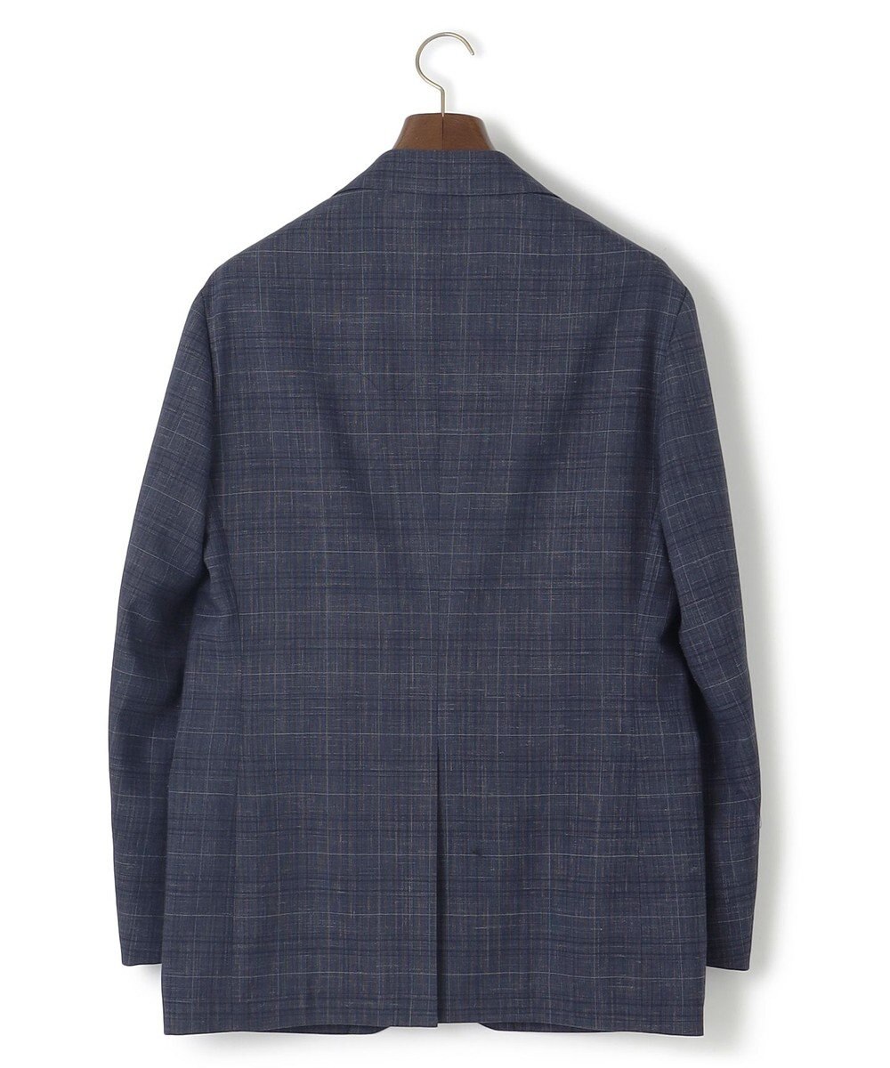 J.PRESS MEN 【WEB・一部店舗限定】ウールリネンチェック ジャケット 