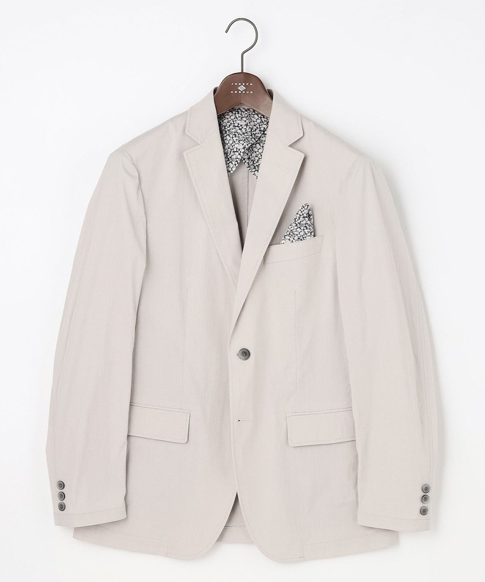 JOSEPH ABBOUD 【ストレッチ/軽量/Eco撥水/オーガニックコットン使用】マイクロピケストレッチジャケット 