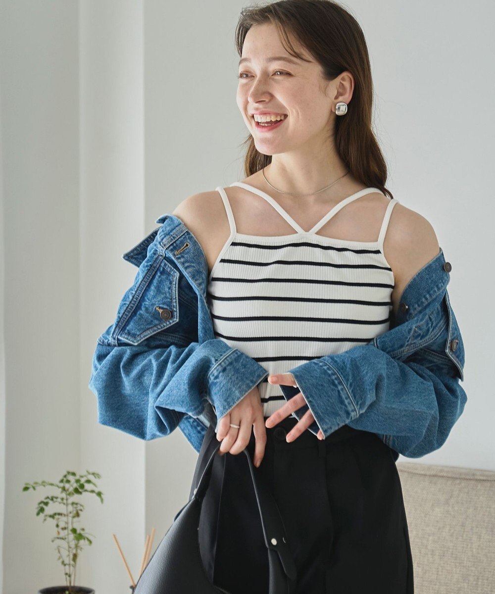 WEGO 【カップ付き】nachumoreホルターネックキャミ 