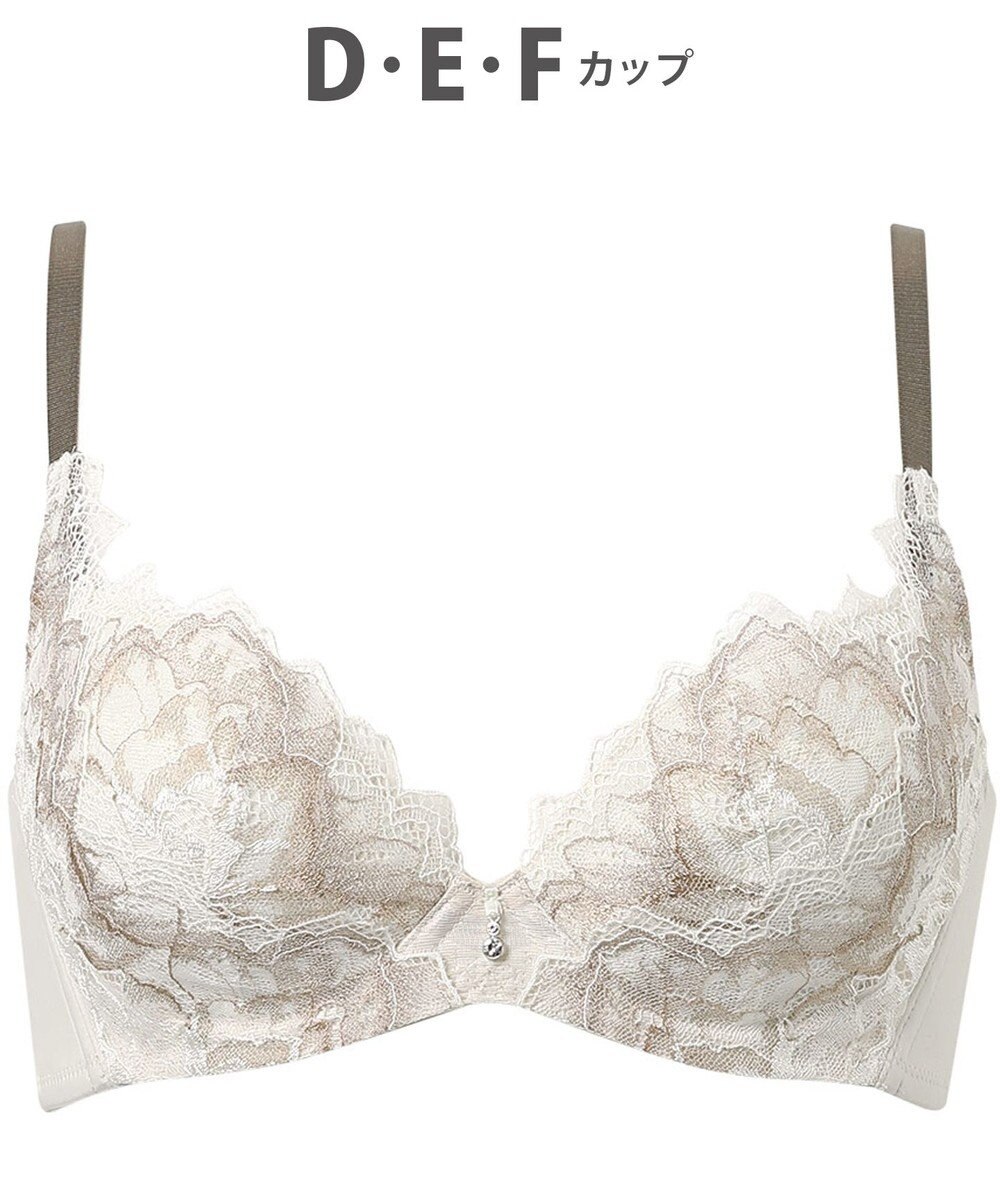 WACOAL 【ハグするブラ】 ブラジャー 体温を感知してカラダになじむ 谷間メイク 脇高設計 レディース BXB418 /ワコール 