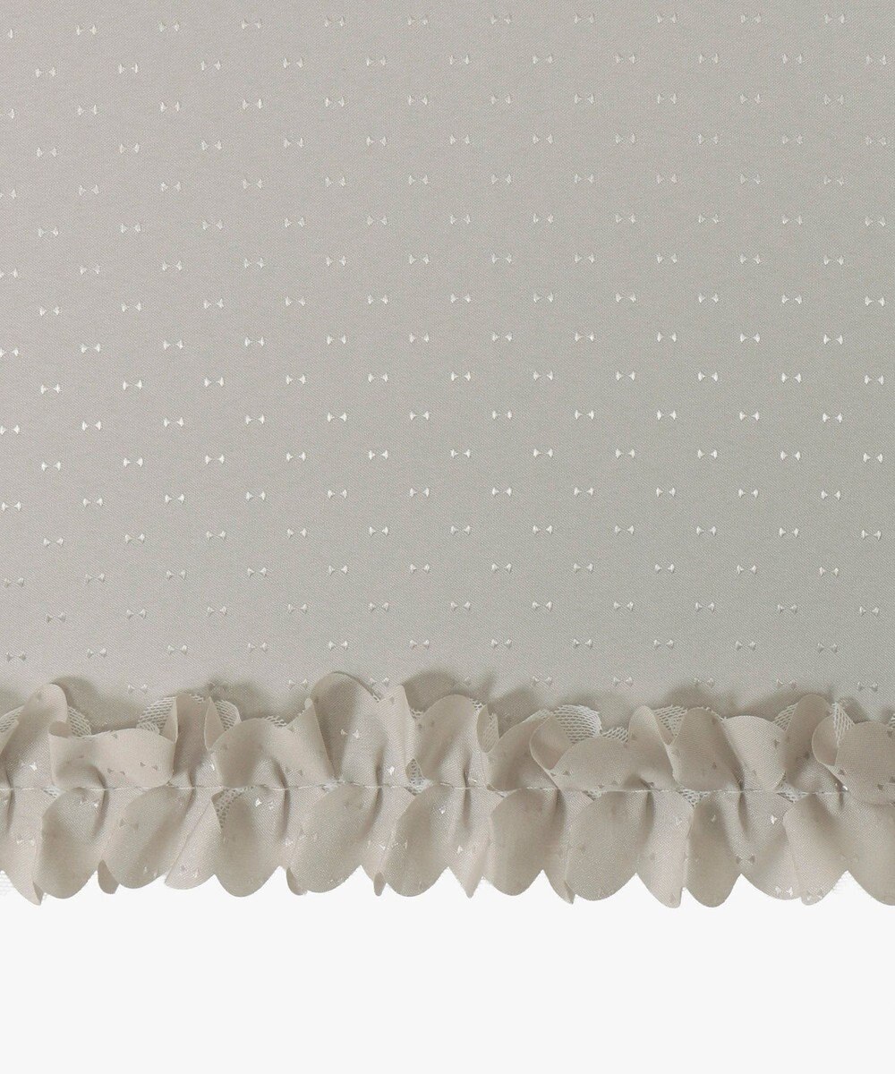 MOONBAT 【遮光/晴雨兼用日傘】LANVIN en Bleu (ランバン オン ブルー)ドビーフリル ハート 遮熱 UV 長傘 