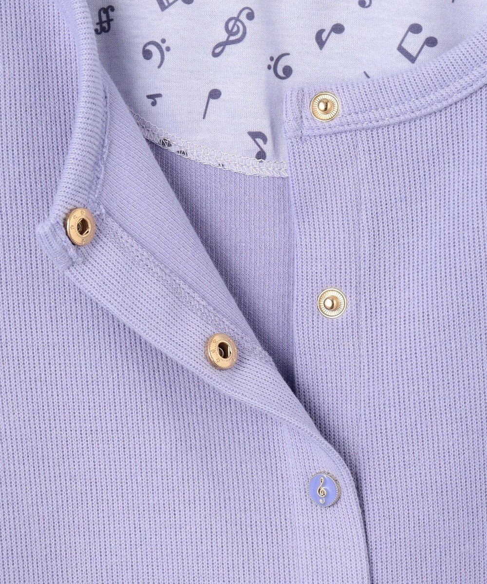 ANY KIDS 音符ボタンカーディガン 