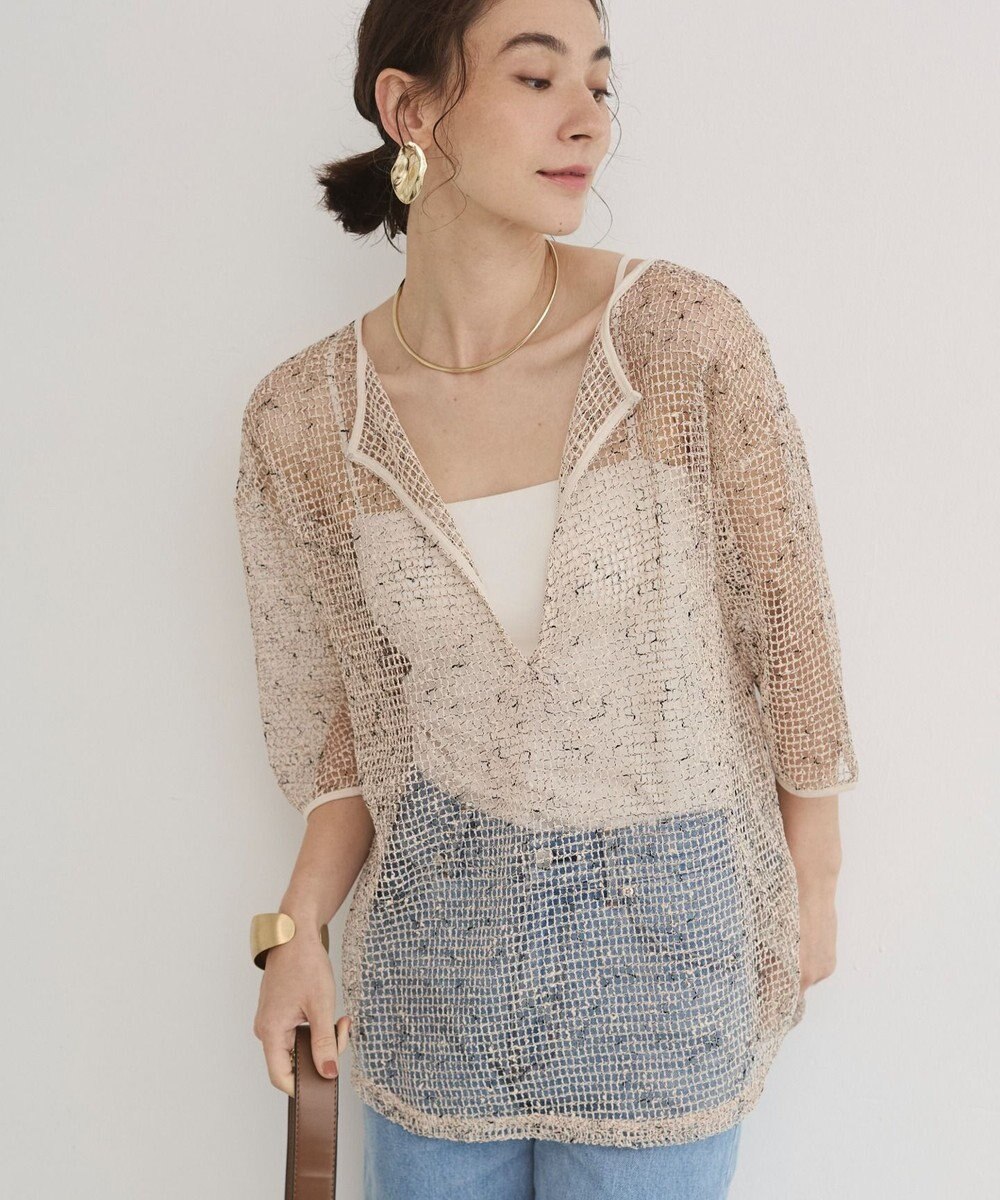 WEGO 【ANGIE VINTAGE】メッシュスキッパープルオーバー 