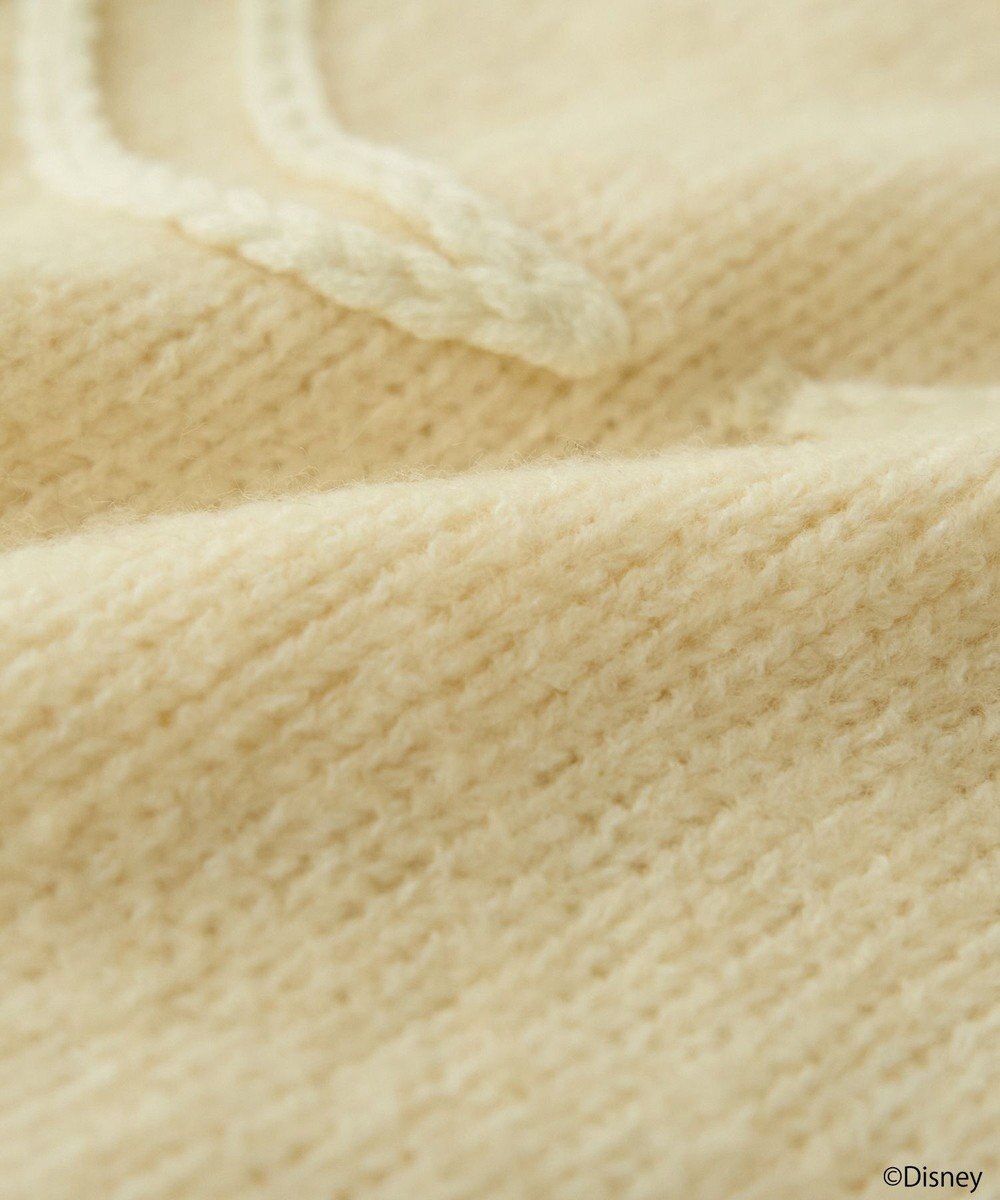 earth music&ecology 【予約】Disney/ミッキーコード刺繍ニットプルオーバー 